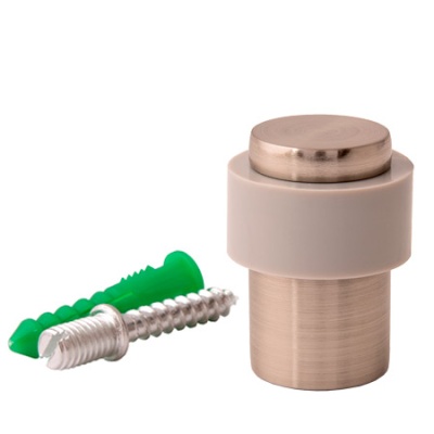 Apecs 0014 NIS Стопор напольный (матовый хром)