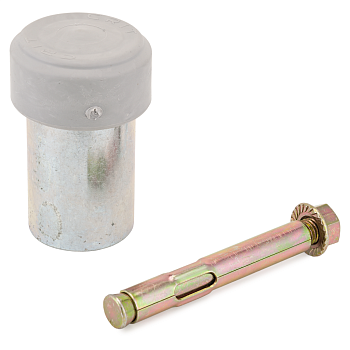 Ограничитель дверной КРИТ (100*40) цинк