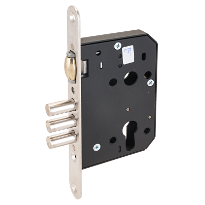 Балашиха ЗВ5 502.0.0 б/о без ц/м с роликом 3 ригеля Замок врезной б/руч