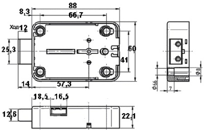 Замок Mauer 71111 L 90