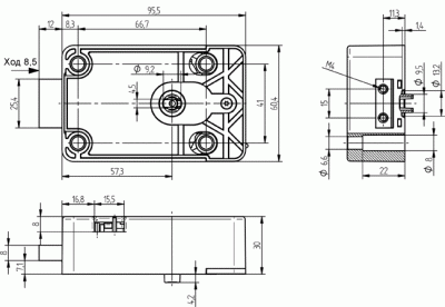 Замок Kaba Mauer 70040 L 120
