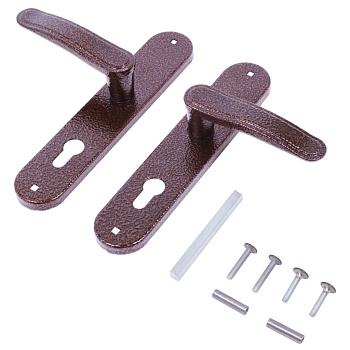 Птимаш HP-09 медь 68 мм для кит мет дверей. Ручка на планке