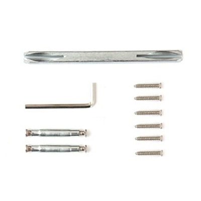 Apecs ручки раздельные H-0826-А-NIS/NI  (мат. никель/никель) "SEOUL" Megapolis