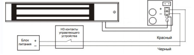 Замок электромагнитный ML-300