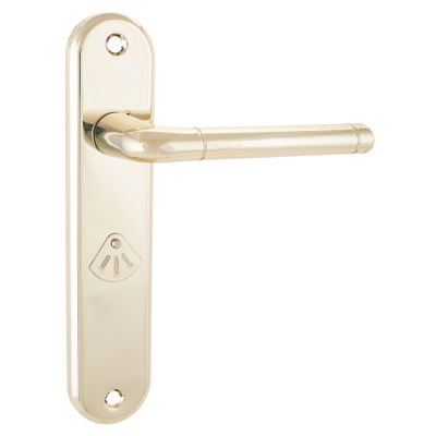 Рязань Комплект ручек к замку 9-8 МКЗ/МКТЗ ПРАВАЯ (латунь)