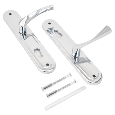 Комплект ручек Аллюр 103-1 85 мм CP (хром)