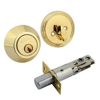 Нора-М Замок врезной D1 (ключ-фиксатор) мат.золото