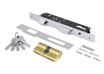 Palladium Замок врезной 0153 хром 30 мм