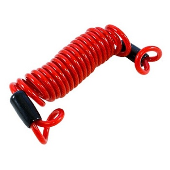 АЛЛЮР 4х1500 красный трос стальной в оплетке